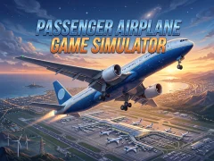 Spēle Passenger Airplane Game Simulator online