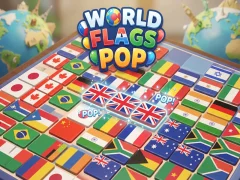 Spēle World Flags Pop online