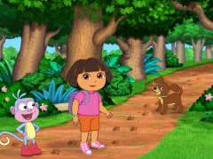 Spēle Dora the Explorer Find Those Puppies online