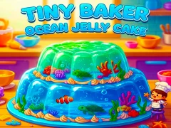 Spēle Tiny Baker Ocean Jelly Cake online