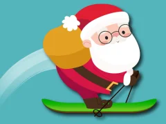 Spēle Avalanche Santa Ski Xmas online