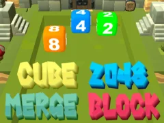 Spēle 2048 Cube Merge Block online