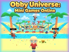 Spēle Obby Universe: Mini Games Online online