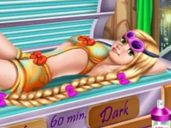 Spēle Goldie Princess Tanning online