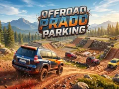 Spēle Offroad Prado Parking online