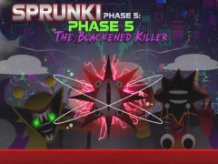 Spēle Sprunki Phase 5: The Blackened Killer online