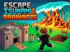 Spēle Escape Tsunami for Brainrots online