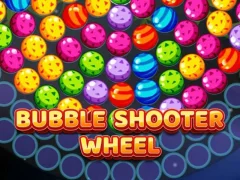 Spēle Bubble Shooter Fruits Wheel online