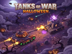 Spēle Tanks of War Halloween online