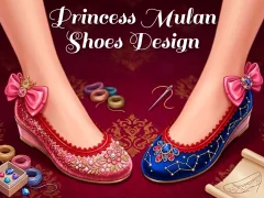 Spēle Princess Mulan Shoes Design online