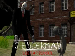 Spēle Slenderman Lost at School online