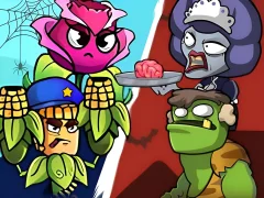 Spēle Plants Vs Zombies - Merge Defense online