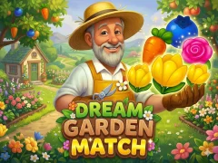 Spēle Match Dream Garden online