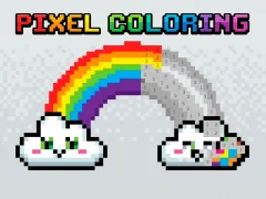 Spēle Pixel Coloring online