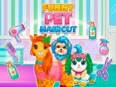 Spēle Funny Pet Haircut online