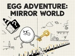Spēle Egg Adventure: Mirror World online