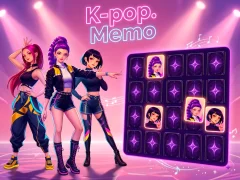 Spēle K-pop. Memo online