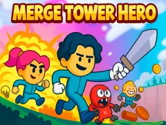 Spēle Merge Tower Hero online