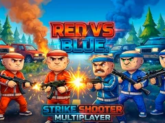 Spēle Red vs Blue. Strike Shooter Multiplayer online