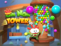Spēle Om Nom Tower 3D online