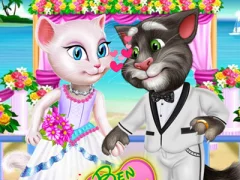 Spēle Ben and Kitty Wedding Day online