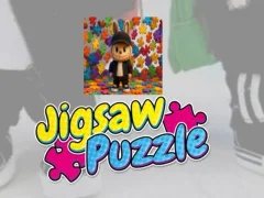 Spēle Labubu Boys Jigsaw Puzzle for Kids online