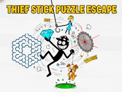 Spēle Thief Stick Puzzle Escape online