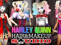 Spēle Harley Quinn Hair and Makeup Studio online