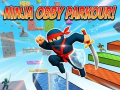 Spēle Ninja Obby Parkour online