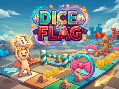 Spēle Dice & Flag online