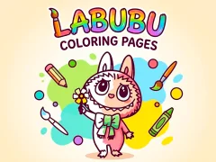 Spēle Labubu Coloring Pages online