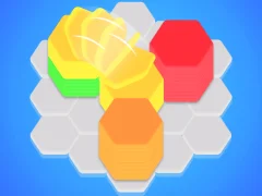 Spēle Hexa Stack Sort online