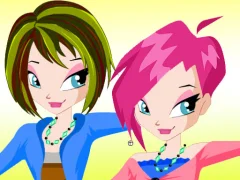 Spēle Winx Tecna Dressup online