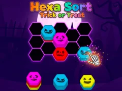 Spēle Hexa Sort Trick or Treat online