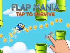Spēle Flap Mania Tap to Survive online