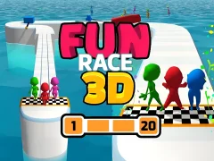 Spēle Fun Race 3D online