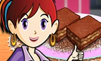 Spēle Sara`s Cooking Class Caramel Nut Brownie online