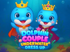 Spēle Dolphin Couple Underwater Dress Up online