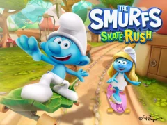 Spēle The Smurfs Skate Rush online