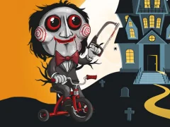 Spēle Scary Faces Jigsaw online