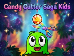 Spēle Candy Cutter Saga Kids online