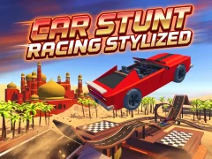 Spēle Car Stunt Racing Stylized online