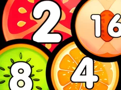 Spēle Merge Balls Shooter 2048 Connect Fruits online