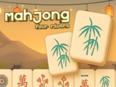 Spēle Mahjong Four Rivers online