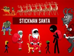 Spēle Stickman Santa online