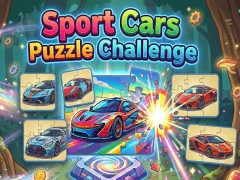 Spēle Sport Cars Puzzle Challenge online