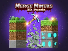 Spēle Merge Miners 3D Puzzle online