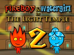 Spēle Fireboy & Watergirl 2 in Light Temple online