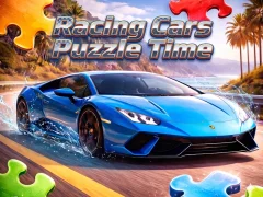 Spēle Racing Cars Puzzle Time online