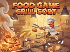 Spēle Food Game Grill Sort online